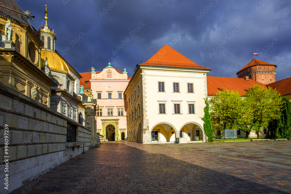 Naklejka premium クラクフ歴史地区