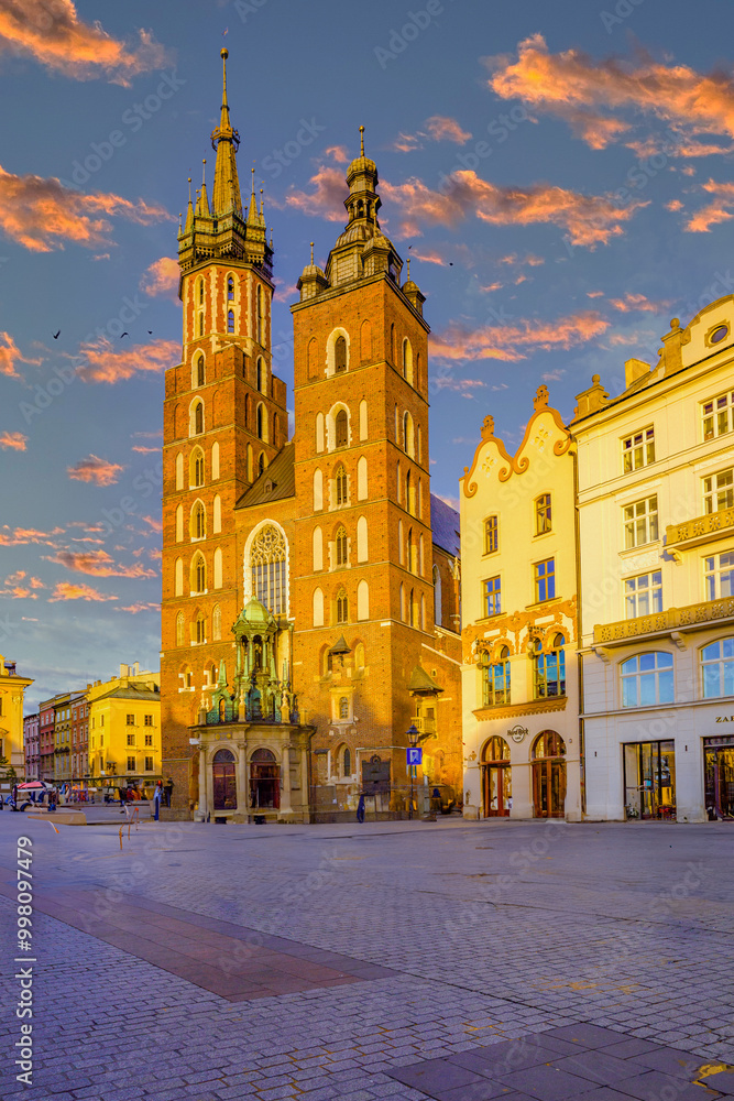 Fototapeta premium クラクフ歴史地区