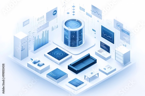 Isometric Smart Home Diagram