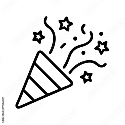  Party Popper Icon