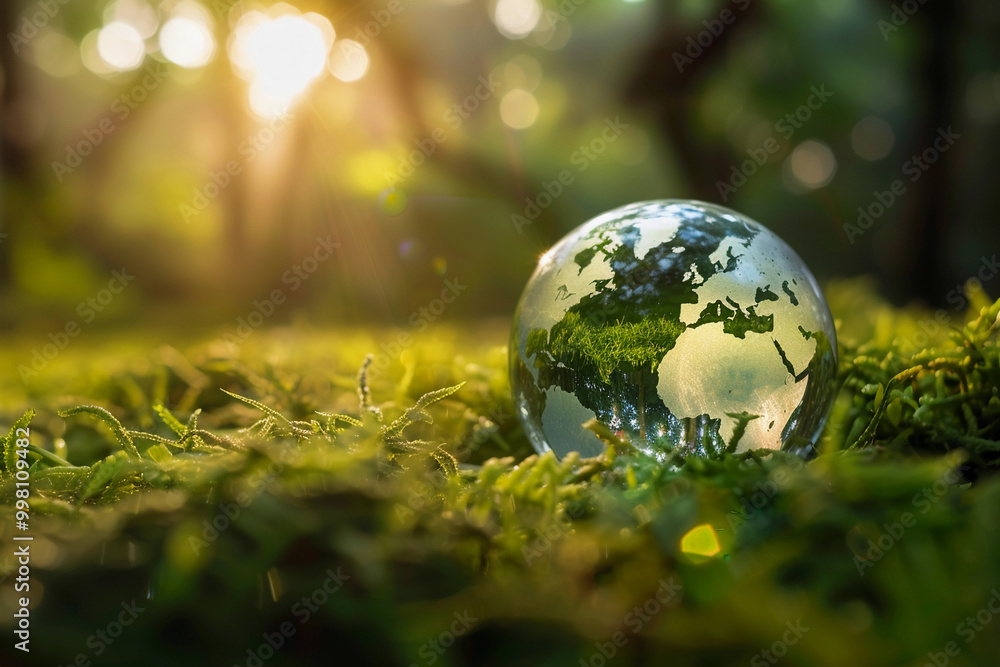 Beautiful greeting card with holiday composition for world environment day Beautiful greeting card with holiday composition for world environment day