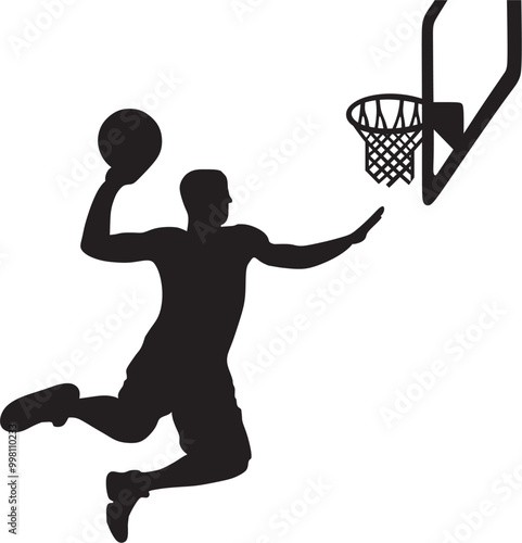 dunk in basketball