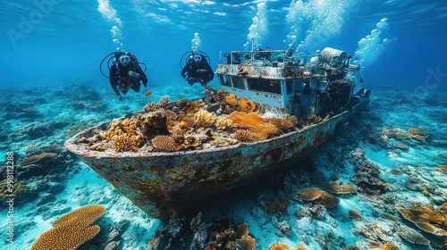 Underwater Shipwreck Exploration photo