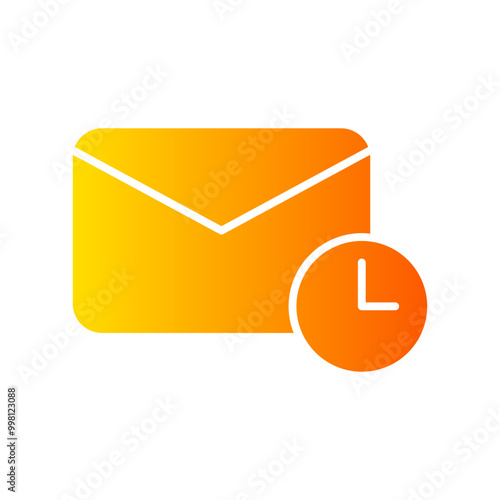 schedule gradient icon
