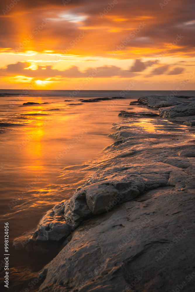Sunset at Scala dei Turchi: The Iconic White Cliffs of Sicily Sunset at Scala dei Turchi: The Iconic White Cliffs of Sicily