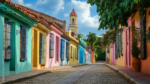 Kolorowe, stare ulice to prawdziwy skarb dla miłośników sztuki i architektury...