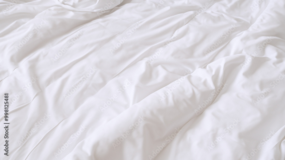 Obraz premium White bed sheet