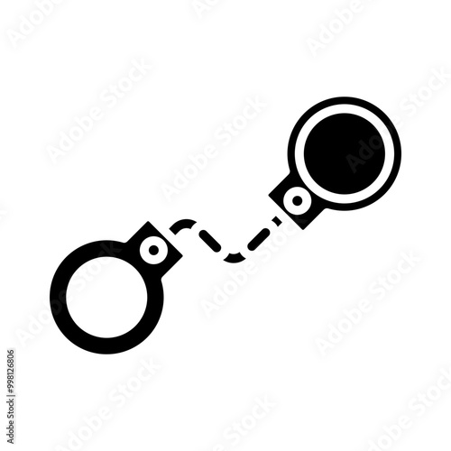 Immigration Detention glyph icon