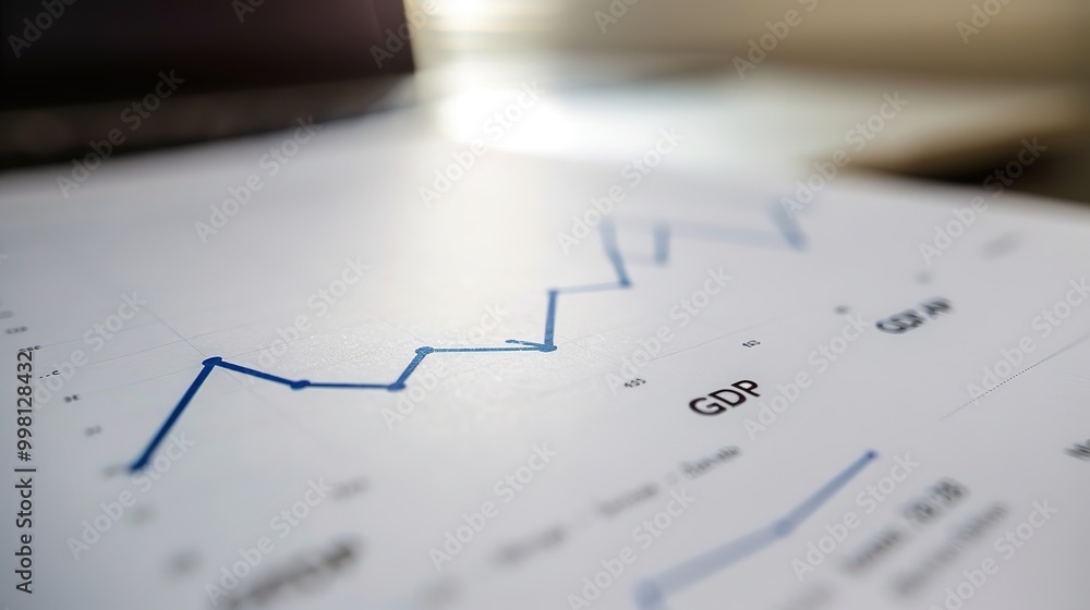 Detailed Line Graph Depicting Steady GDP Growth Over Time. Upward trend, positive,business, finance, economy,US GDP growth,China GDP growth,economic indicator,financial analysis.AI Detailed Line Graph Depicting Steady GDP Growth Over Time. Upward trend, positive,business, finance, economy,US GDP growth,China GDP growth,economic indicator,financial analysis.AI