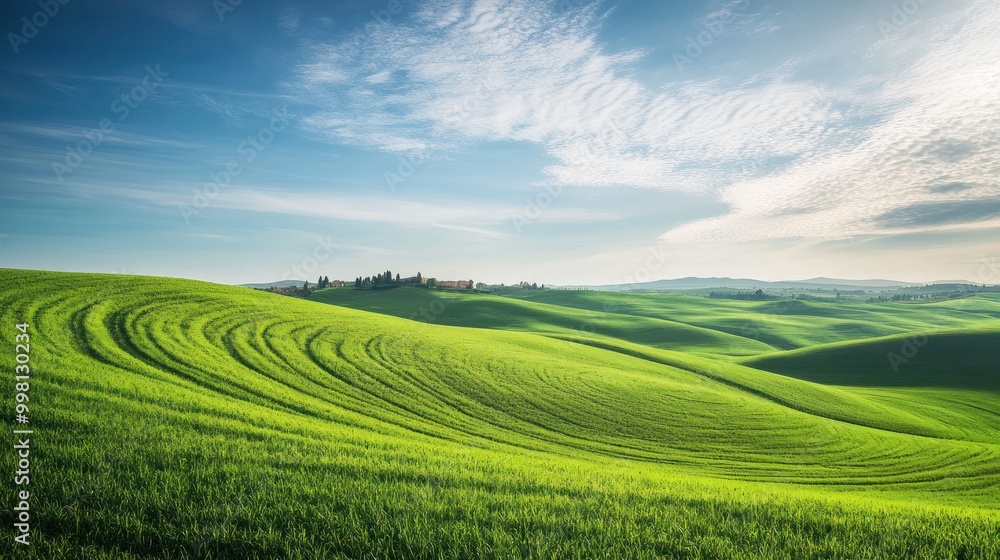 Fototapeta premium Rolling Hills of Tuscany