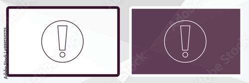 urgent outline icon. Linear vector from human resources concept. Thin line white and black urgent icon isolated on white and dark background