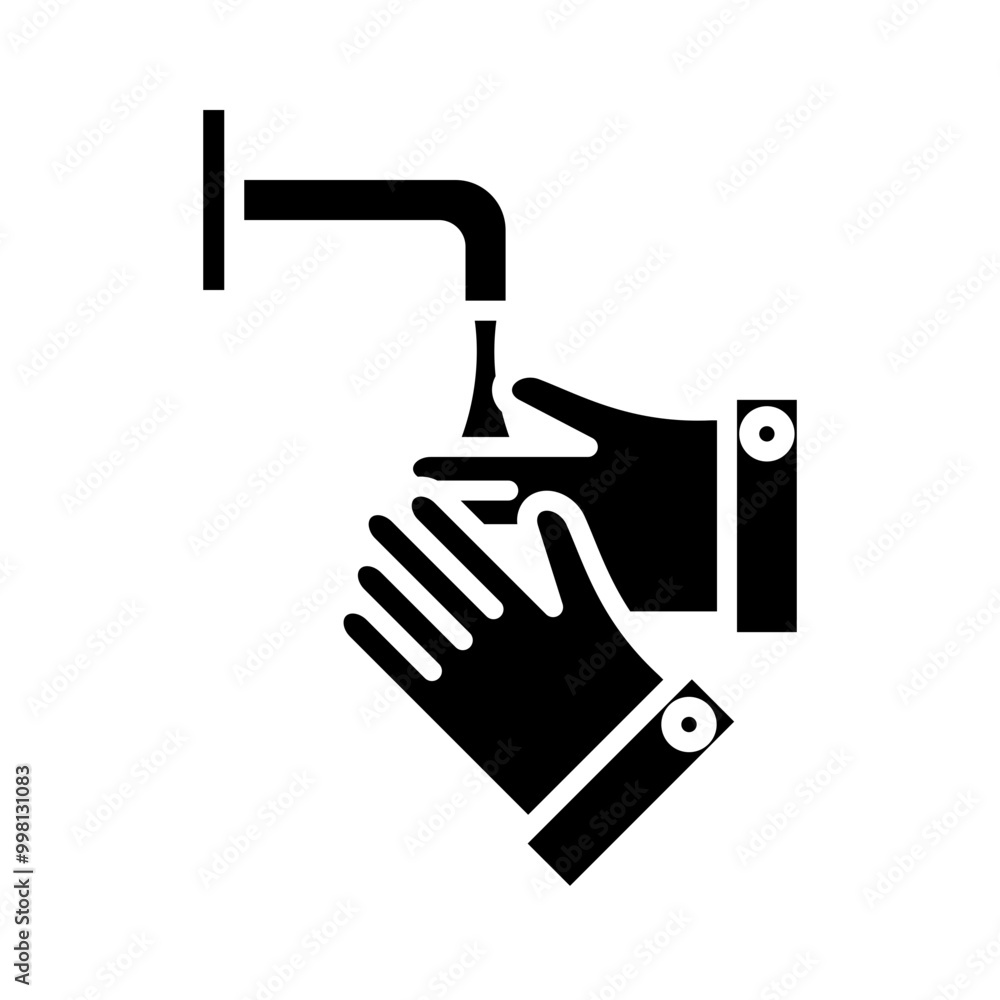 Wash glyph icon Wash glyph icon