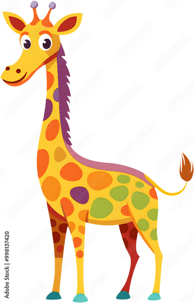 Adorable Cartoon Giraffes for Unique Creations. Adorable Cartoon Giraffes for Unique Creations.