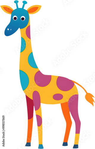 Cute Giraffe Clipart for Playful Artwork Ideas. 