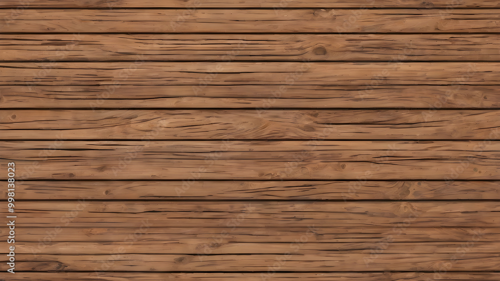 Obraz premium Wood plank brown texture background. Wooden wall pattern and texture for interior or exterior design.