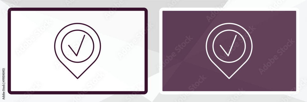 check in outline icon. Linear vector from hotel concept. Thin line white and black check in icon isolated on white and dark background check in outline icon. Linear vector from hotel concept. Thin line white and black check in icon isolated on white and dark background