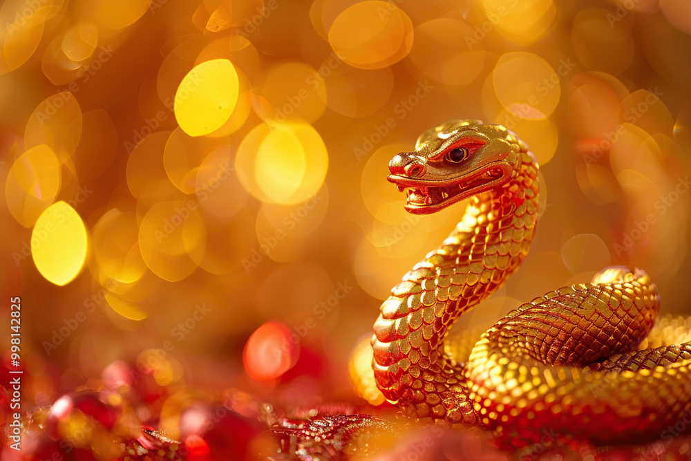 Beautiful greeting card with holiday composition for happy and joy celebrate New Year Beautiful greeting card with holiday composition for happy and joy celebrate New Year