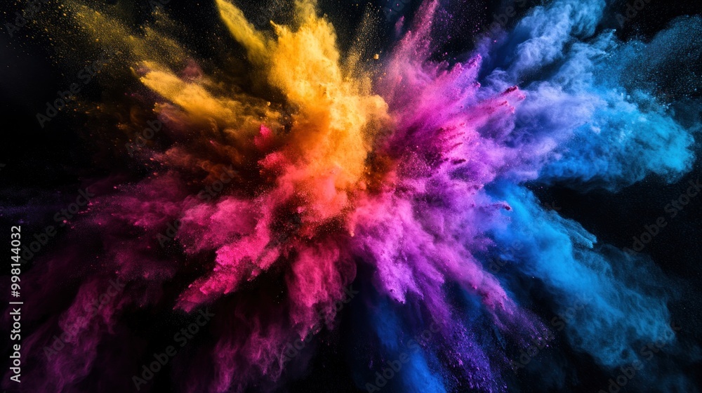 Vibrant Color Explosion Vibrant Color Explosion