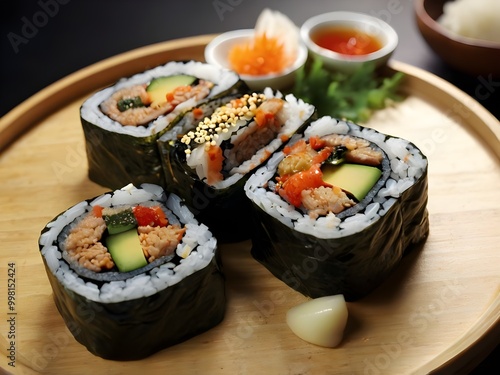 K-food gimbap photo