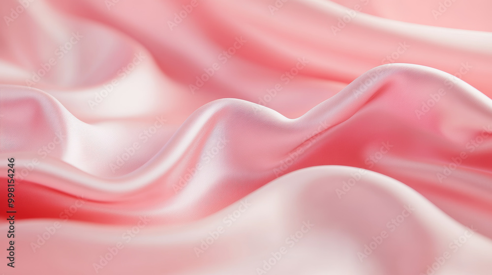 A beauty, fashion, and cosmetic product placement background featuring soft pastel satin cloth waves. A premium brand mockup template with luxurious silk fabric floating elegantly in an empty studio A beauty, fashion, and cosmetic product placement background featuring soft pastel satin cloth waves. A premium brand mockup template with luxurious silk fabric floating elegantly in an empty studio