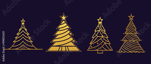 christmas tree illustration