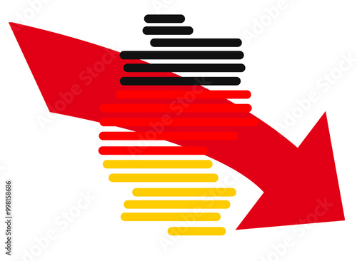 map of Germany outline simp...