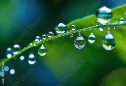 captivating close cascading water droplets glistening under natural light, aquatic, cascade, liquid, shine, reflection, beauty, clear, surface, refreshing