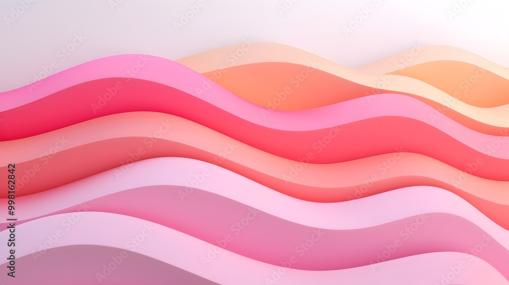 Soothing Pastel Waves Smooth 3D with Vibrant Color Transitions and Elegant Geometric Fluid Patterns Soothing Pastel Waves Smooth 3D with Vibrant Color Transitions and Elegant Geometric Fluid Patterns