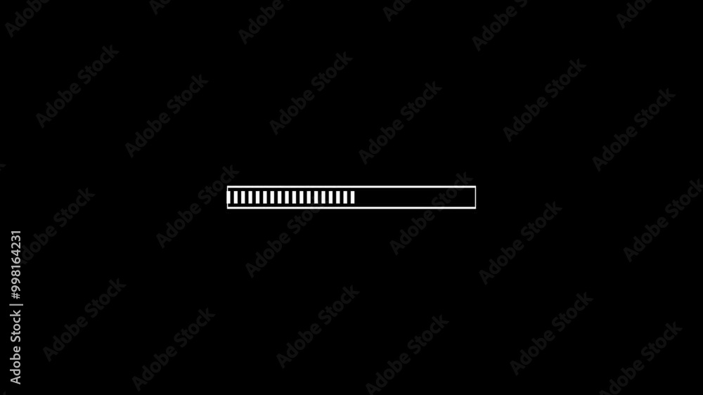 Video animation of a pixelated loading bar and the message loading on dark background New year 2024 to 2025 loading concept. Year change concept. New year 2025 loading bar animation.
Video Formats
4K Video animation of a pixelated loading bar and the message loading on dark background New year 2024 to 2025 loading concept. Year change concept. New year 2025 loading bar animation.
Video Formats
4K