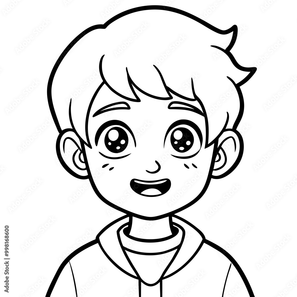 cute boy with turning pale facial expressions cute boy with turning pale facial expressions