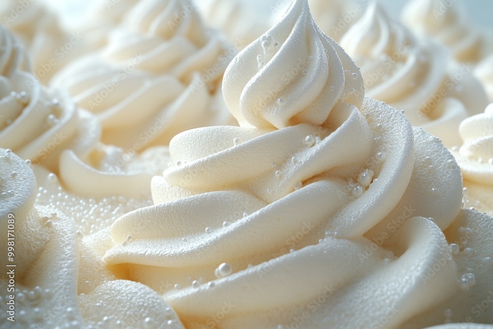 Delicious vanilla ice cream close-up macro photography. Soft focus. Delicious vanilla ice cream close-up macro photography. Soft focus.