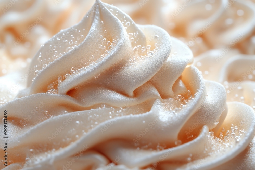 Delicious vanilla ice cream close-up macro photography. Soft focus. Delicious vanilla ice cream close-up macro photography. Soft focus.