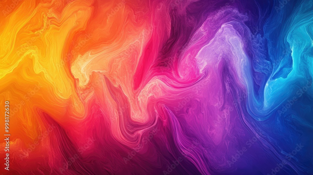 A vibrant abstract background with an organic rainbow burst, smooth transitions between vivid shades, and flowing natural forms. Perfect for dynamic, nature-inspired compositions. A vibrant abstract background with an organic rainbow burst, smooth transitions between vivid shades, and flowing natural forms. Perfect for dynamic, nature-inspired compositions.