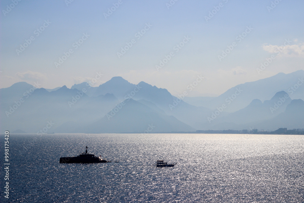 Mountain Mist and Shimmering Waters Mountain Mist and Shimmering Waters