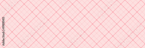 Patterned pattern tartan textile, wide fabric seamless check. Image texture plaid vector background in misty rose and red colors.