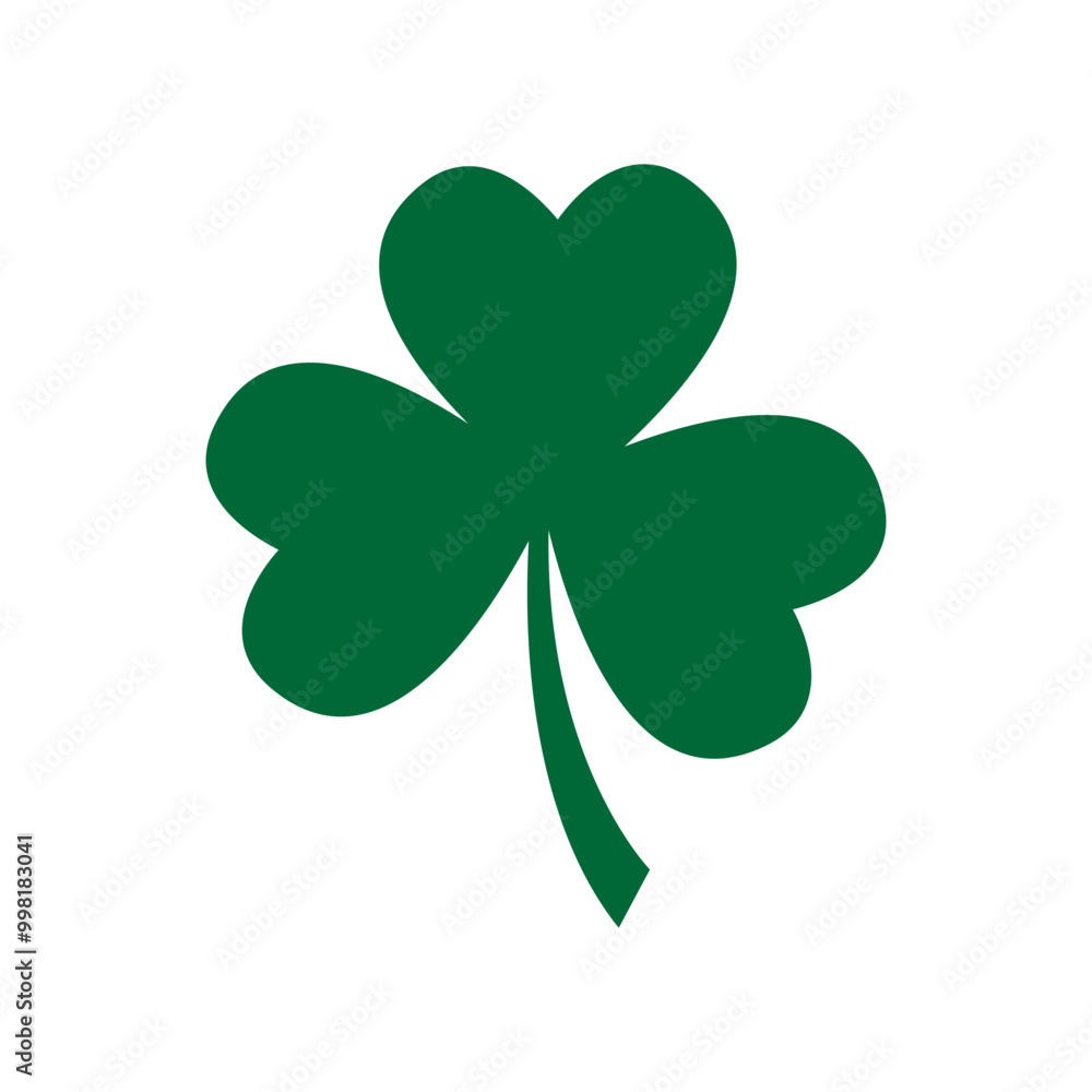Shamrock icon vector. Clover illustration sign. St Patricks Day symbol or logo. Shamrock icon vector. Clover illustration sign. St Patricks Day symbol or logo.