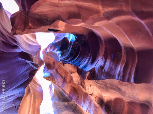 Upper Antelope Canyon in the Navajo Reservation near Page, Arizona