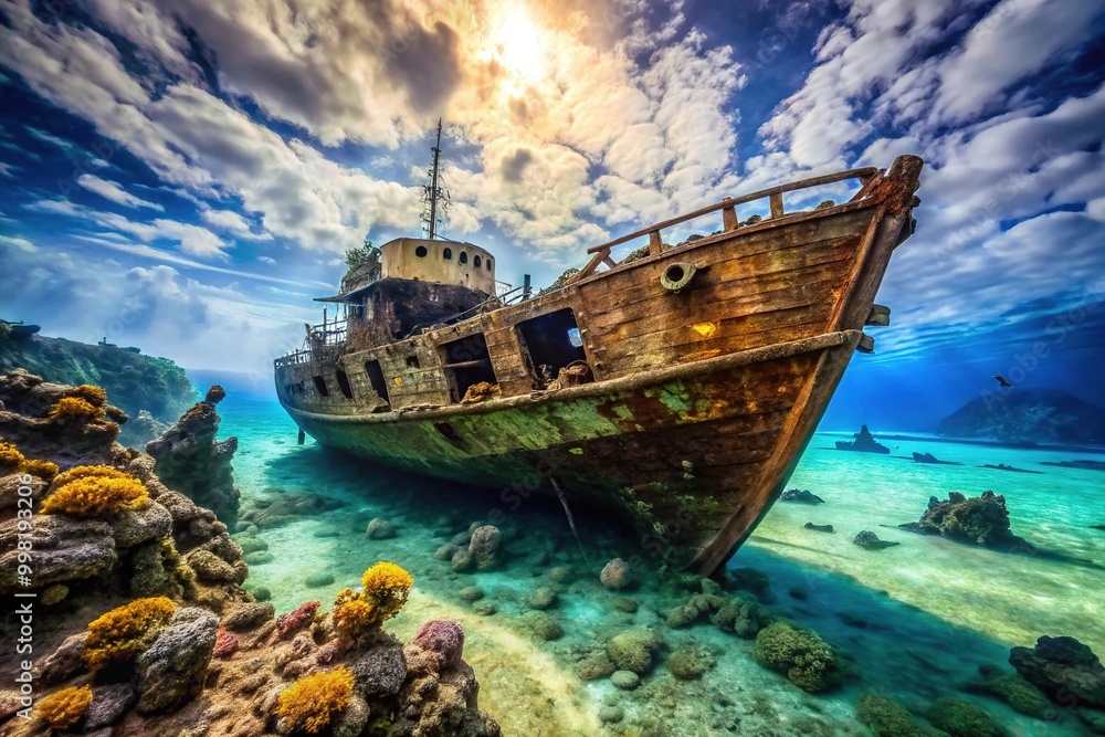 Stunning Underwater Images of a Historic Shipwreck Revealing the Secrets of the Deep Ocean Stunning Underwater Images of a Historic Shipwreck Revealing the Secrets of the Deep Ocean