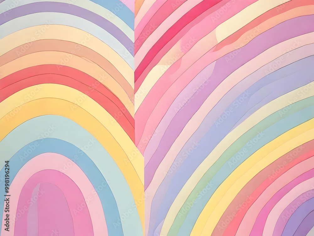 Obraz premium abstract background with rainbow,Ai generated 
