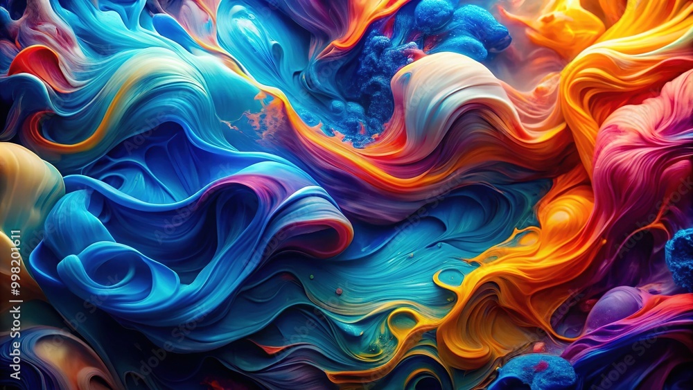 Vibrant Pitchy Blue Abstract Background with Fluid Shapes and Textures for Creative Designs and Art Vibrant Pitchy Blue Abstract Background with Fluid Shapes and Textures for Creative Designs and Art