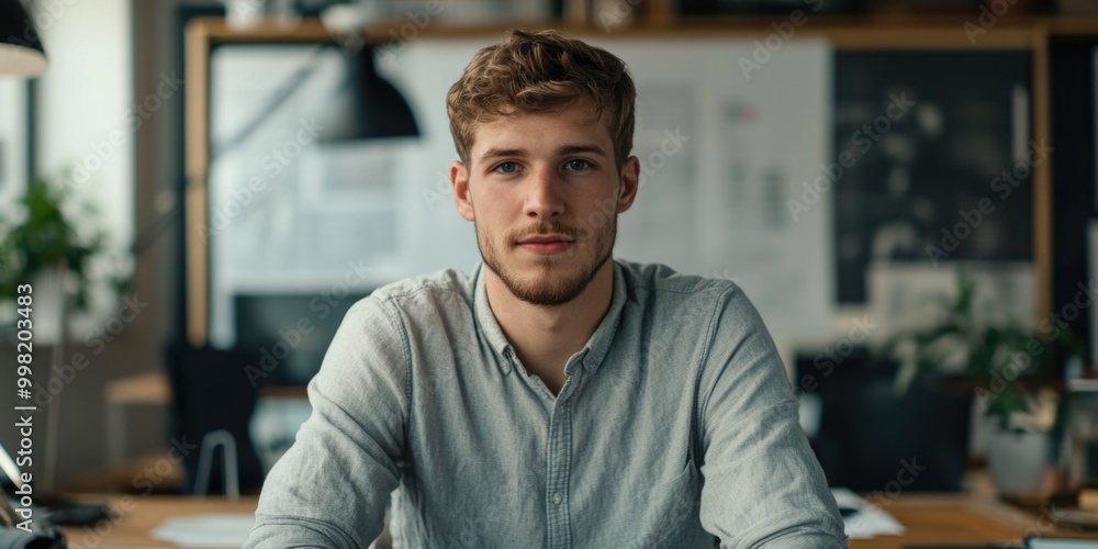 Business Professional in Office Setting Business Professional in Office Setting