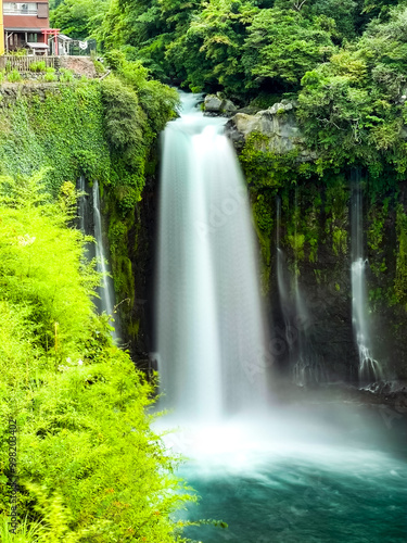 Shiraito Falls, Shiraito no Taki, in Fujinomiya, Shizuoka, Japan photo