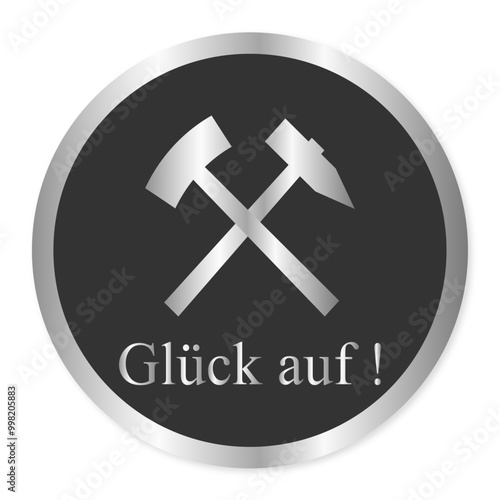 Glück auf-Button