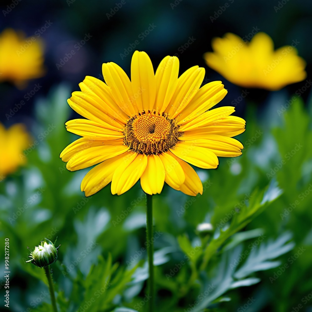 beautiful yellow daisy flower beautiful yellow daisy flower