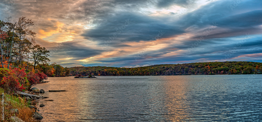 Harriman State Park, at the lake at sunrise