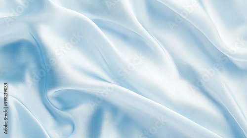 A pastel blue background with a smooth texture, creating a light and airy feel for banners or product displays.