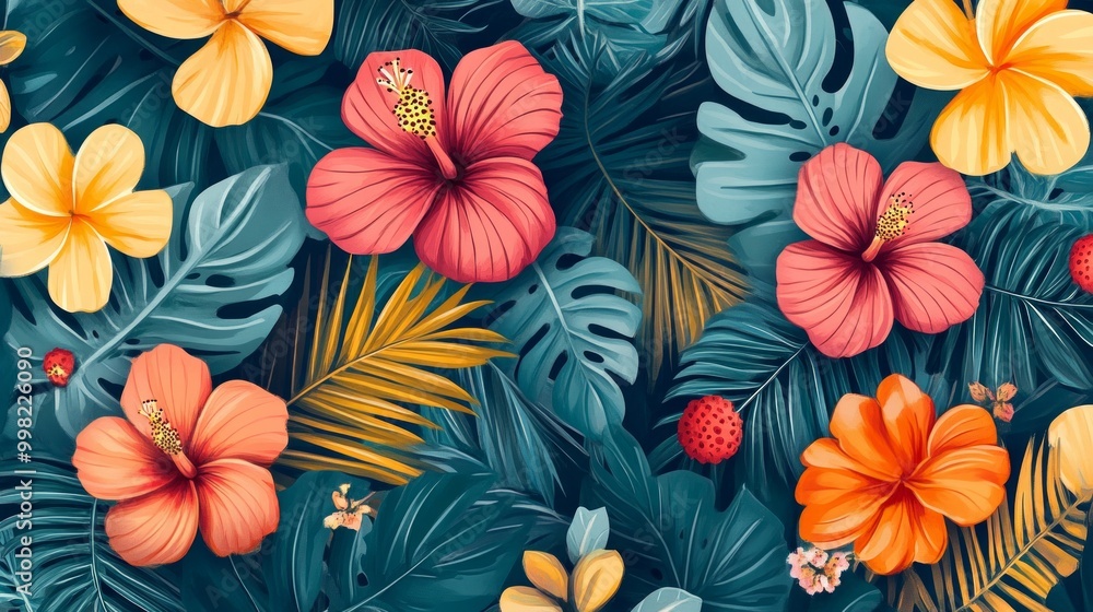 pattern with flowers pattern with flowers