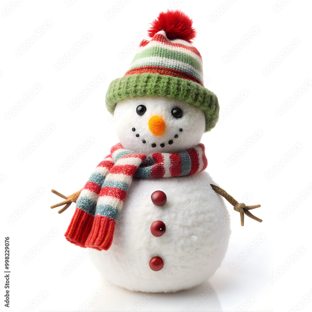 snowman isolated on white background snowman isolated on white background