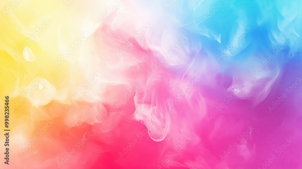 Colorful gradient abstract background with soft smoke-like texture Colorful gradient abstract background with soft smoke-like texture