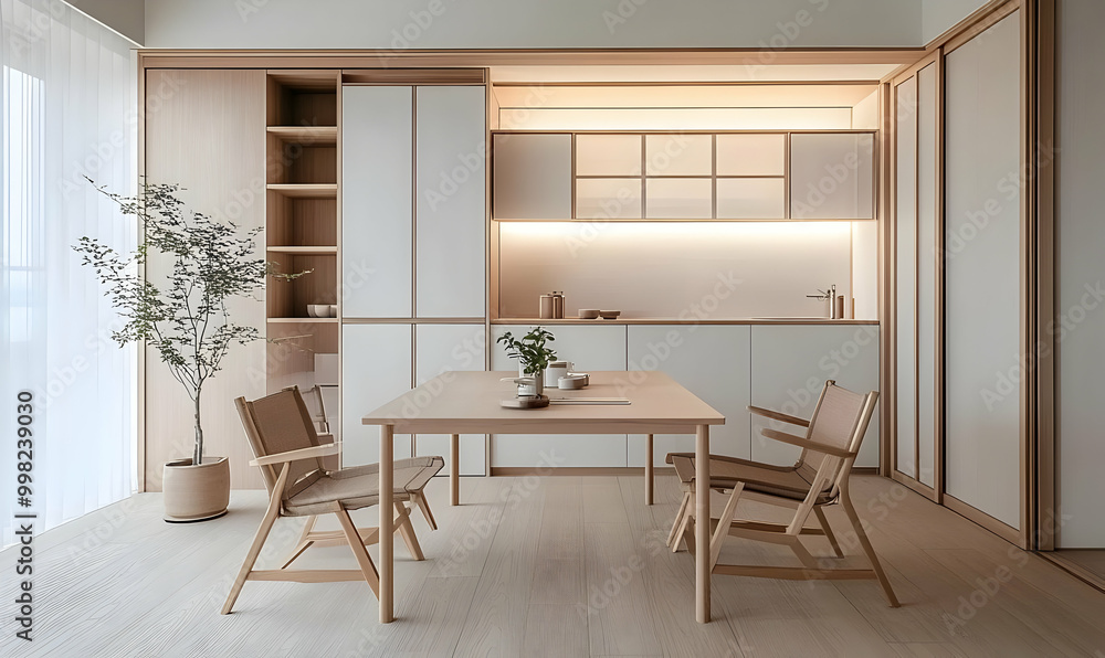 Minimalist Japanese Dining Room Design Minimalist Japanese Dining Room Design